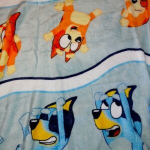 Bluey & bingo travel blanket 40x50 in BNWT VHTF RARE